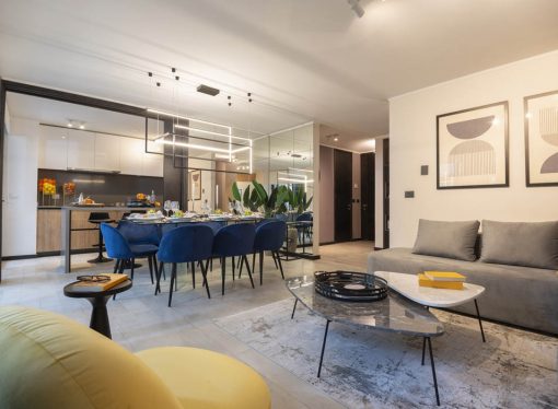 Michelle Budnik decora innovador proyecto de depto-casa en Vitacura